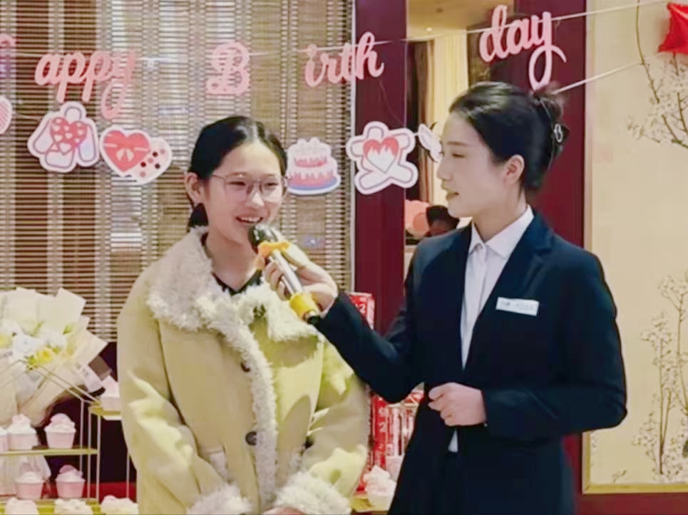 人生第一次，主持夢的初次綻放
